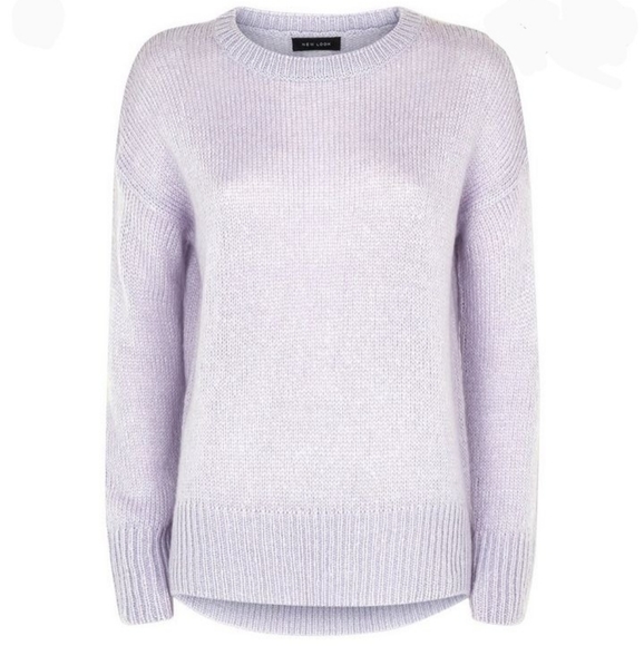 New Look Lilac Longline Jumper - Picture 3 of 5